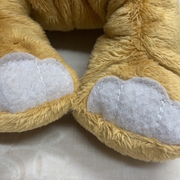 8" light brown Ganz Webkinz Mud Hippo plush stuff animal pink eyelids - Picture 7 of 10